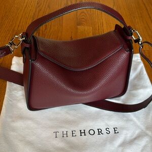 The Horse Clementine in Burgundy